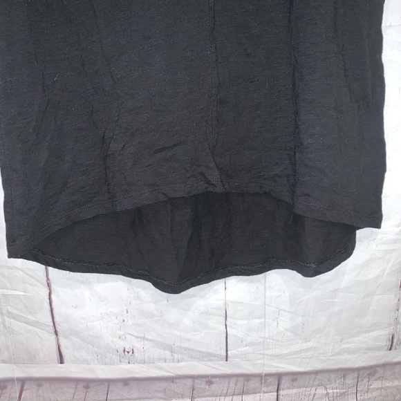 Gap black short sleeve midi cotton dress Sz S NWT - Picture 4 of 5